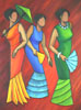 Three Women- Oil - 36" x  48"